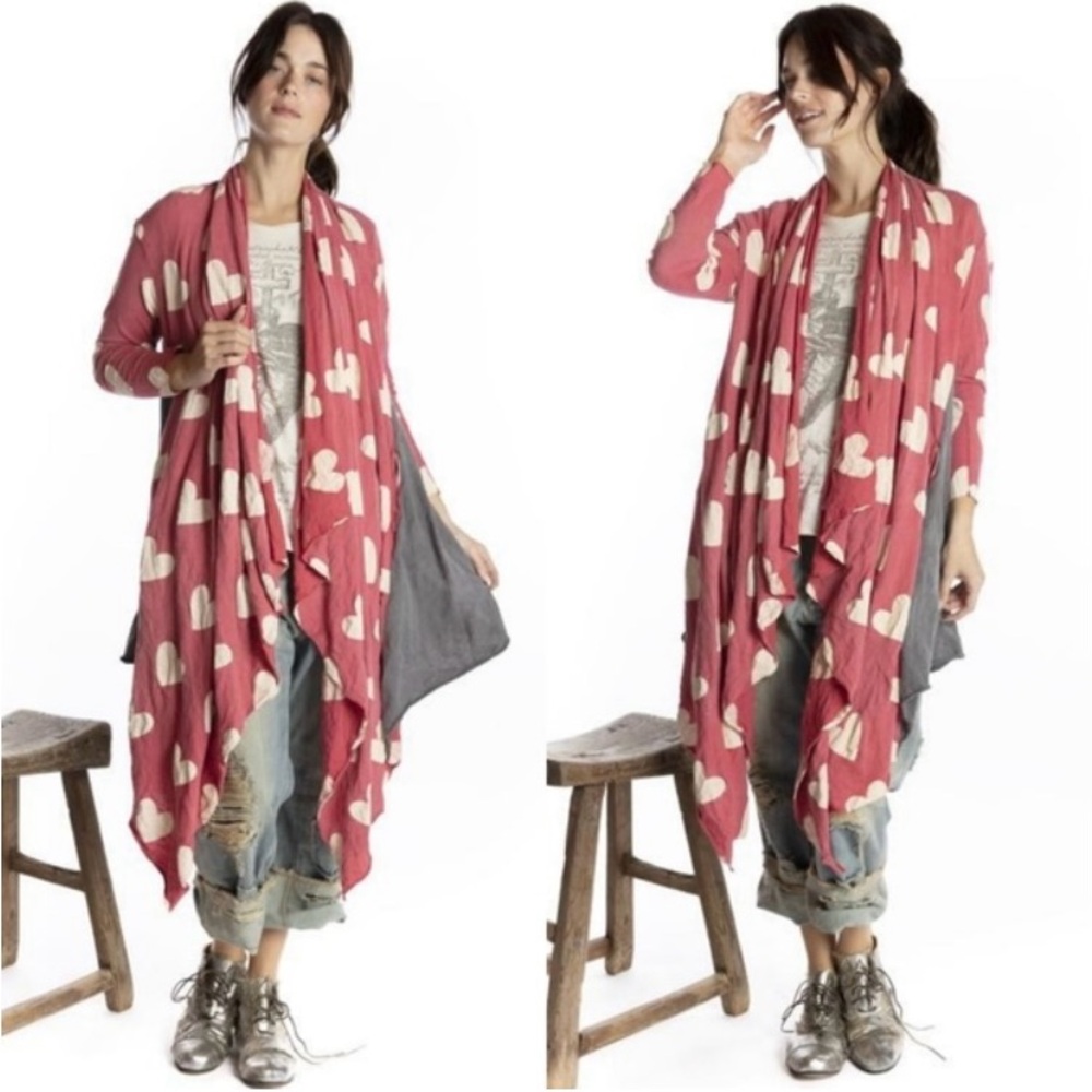 Magnolia Pearl Gandhi Karesa Cardigan Wrap or Jacket Duster - Picture 11 of 11